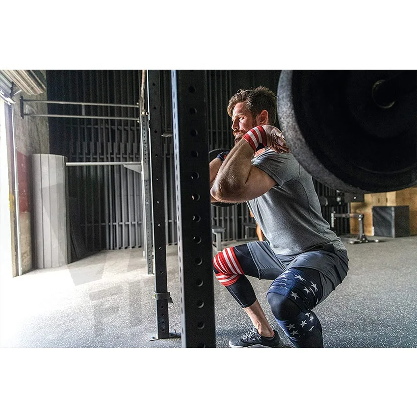 
High Quality Knee Wraps Blood Flow Restriction Bands BFR Bands Muscle Growth Elastic Quick Release Strap 