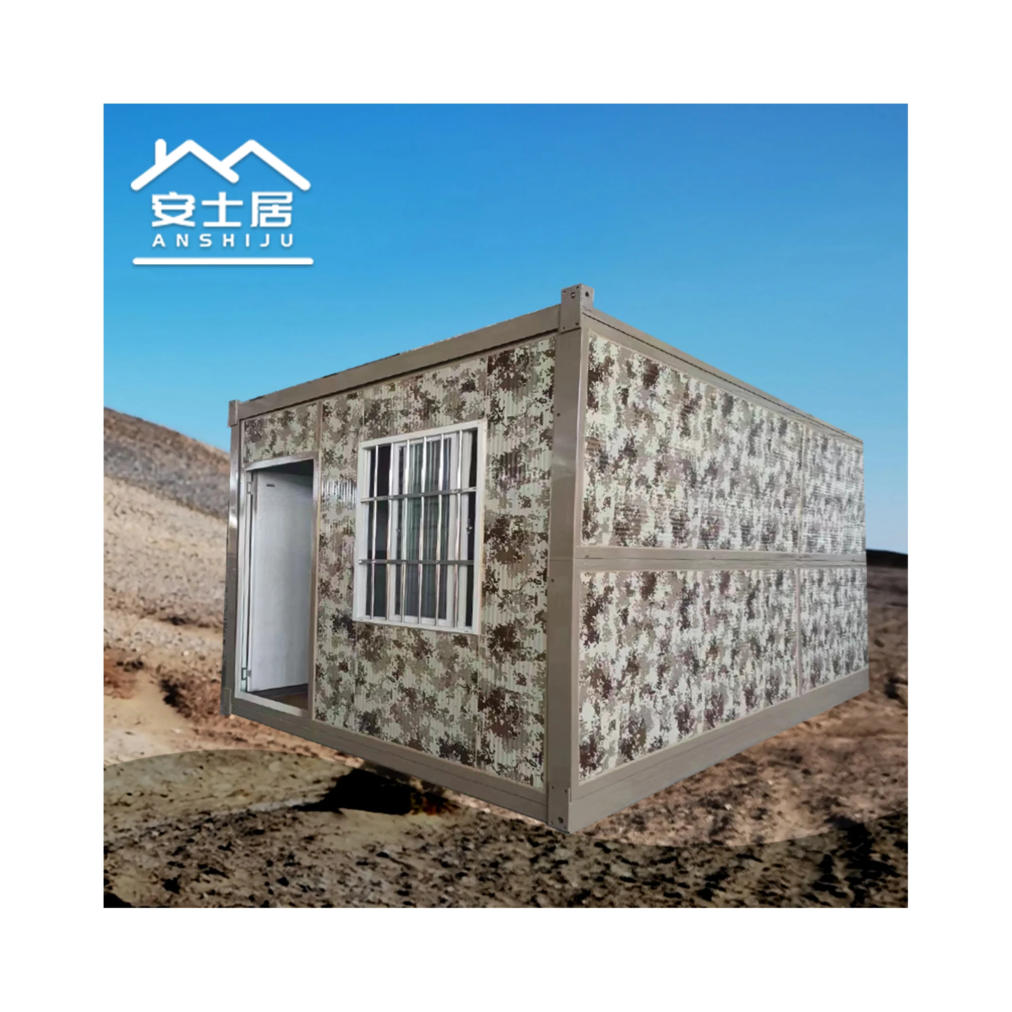Cheap Price Russia Prefab Expandable Green Houses Folding Container Hotel Accomodation House