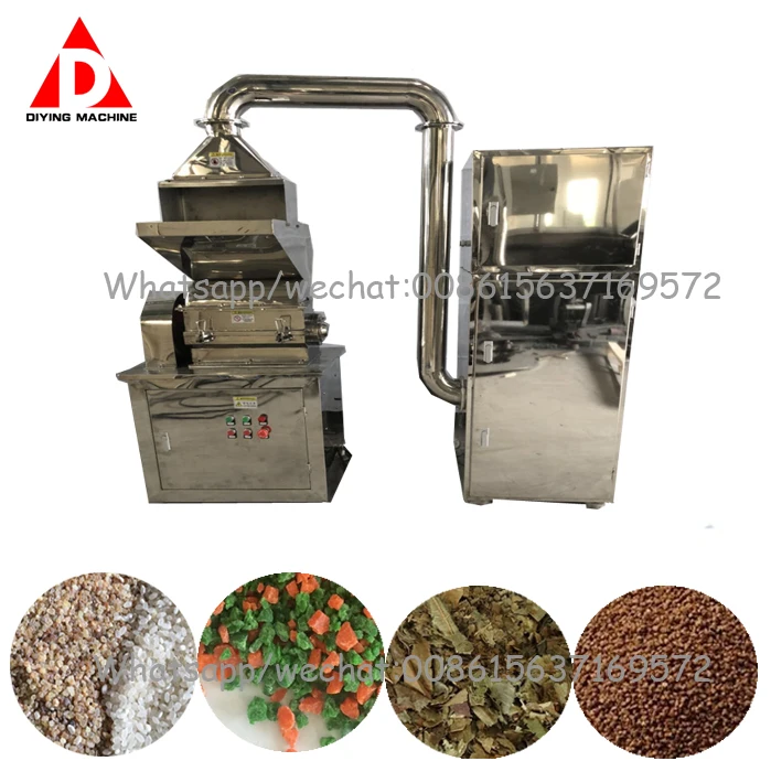 Stainless Steel Pharmaceutics Pearl ,Walnut Shell ,Herb,Licorice Coarse Mill Crusher Crushing Machine