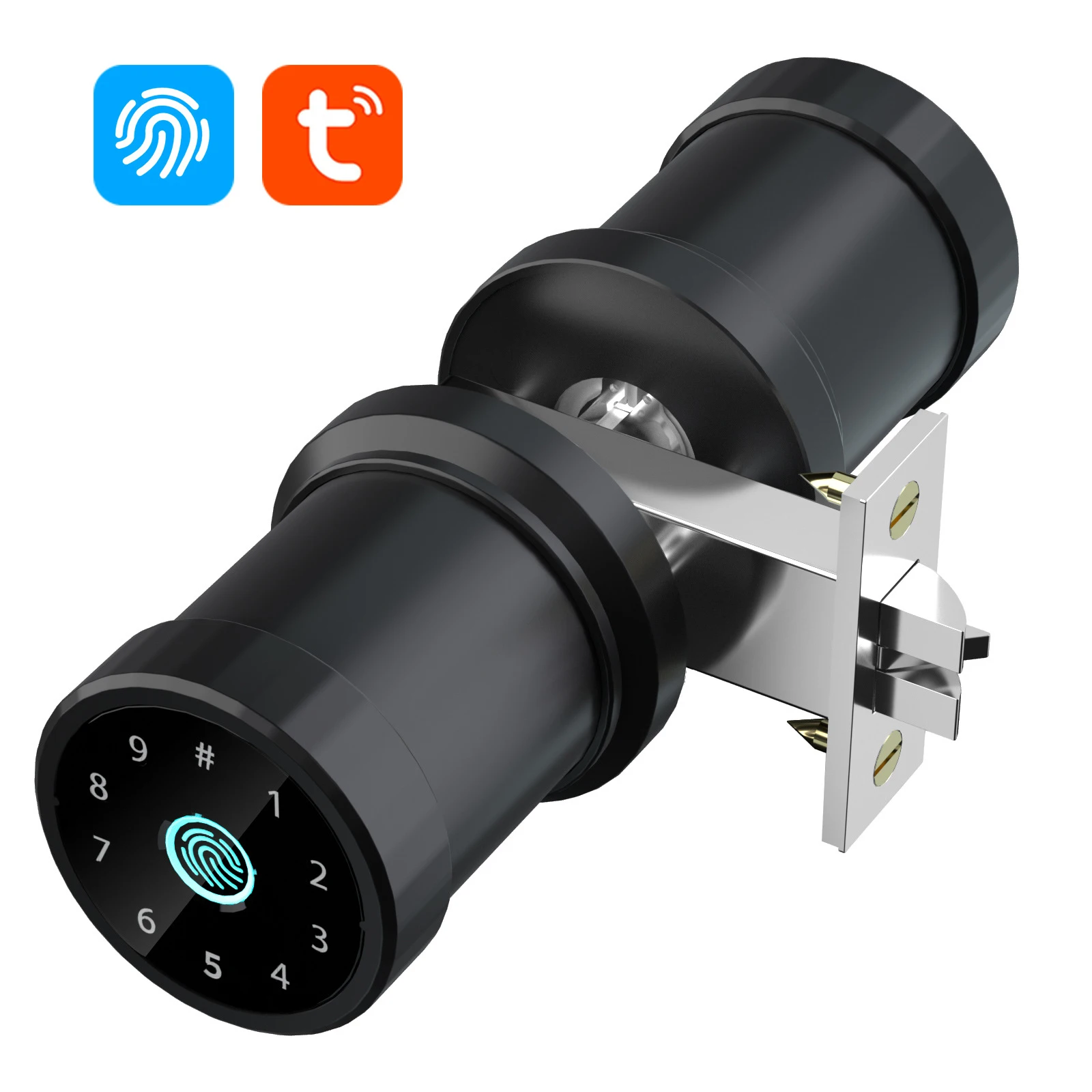 Tuya Wi-Fi ttlock приложение Smart Home биометрический дверной замок отпечатков пальцев замок цифровая клавиатура ручка замки для смарт-карт