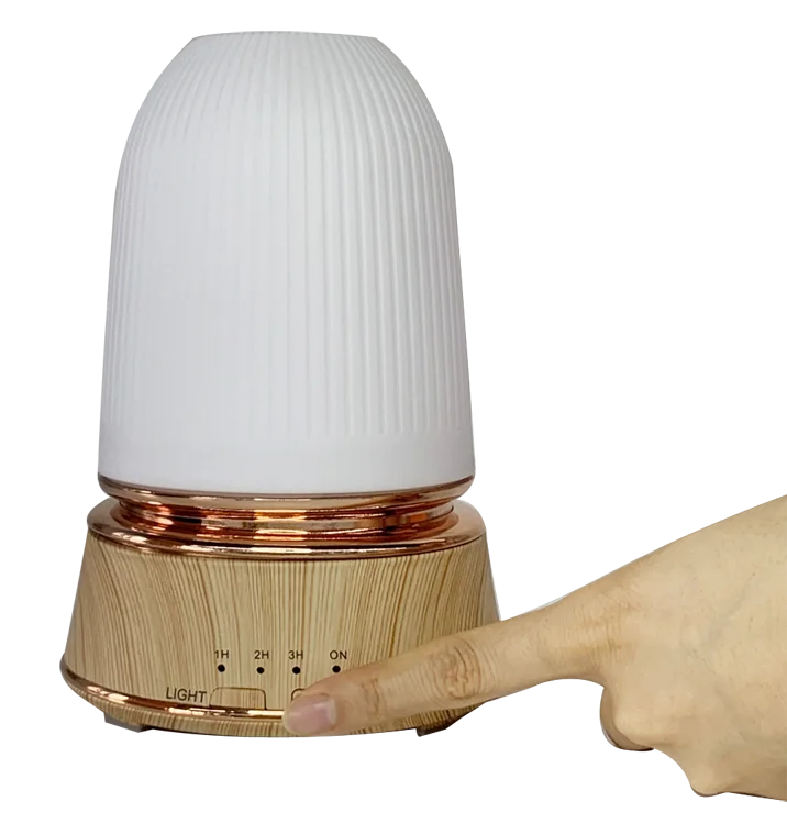 
Olamlife OL-TA302 RTS Nebulizing electric humidifier aroma dispenser aromatic bpa free aroma diffuser with oil lamp nebulizer 