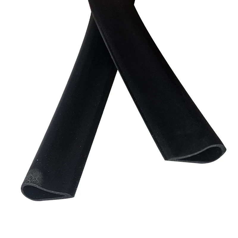 Non-Toxic Rubber Door Seal Rubber Door Frame Protection Smoke Barrier Seal Door Frame Seal  Acoustic