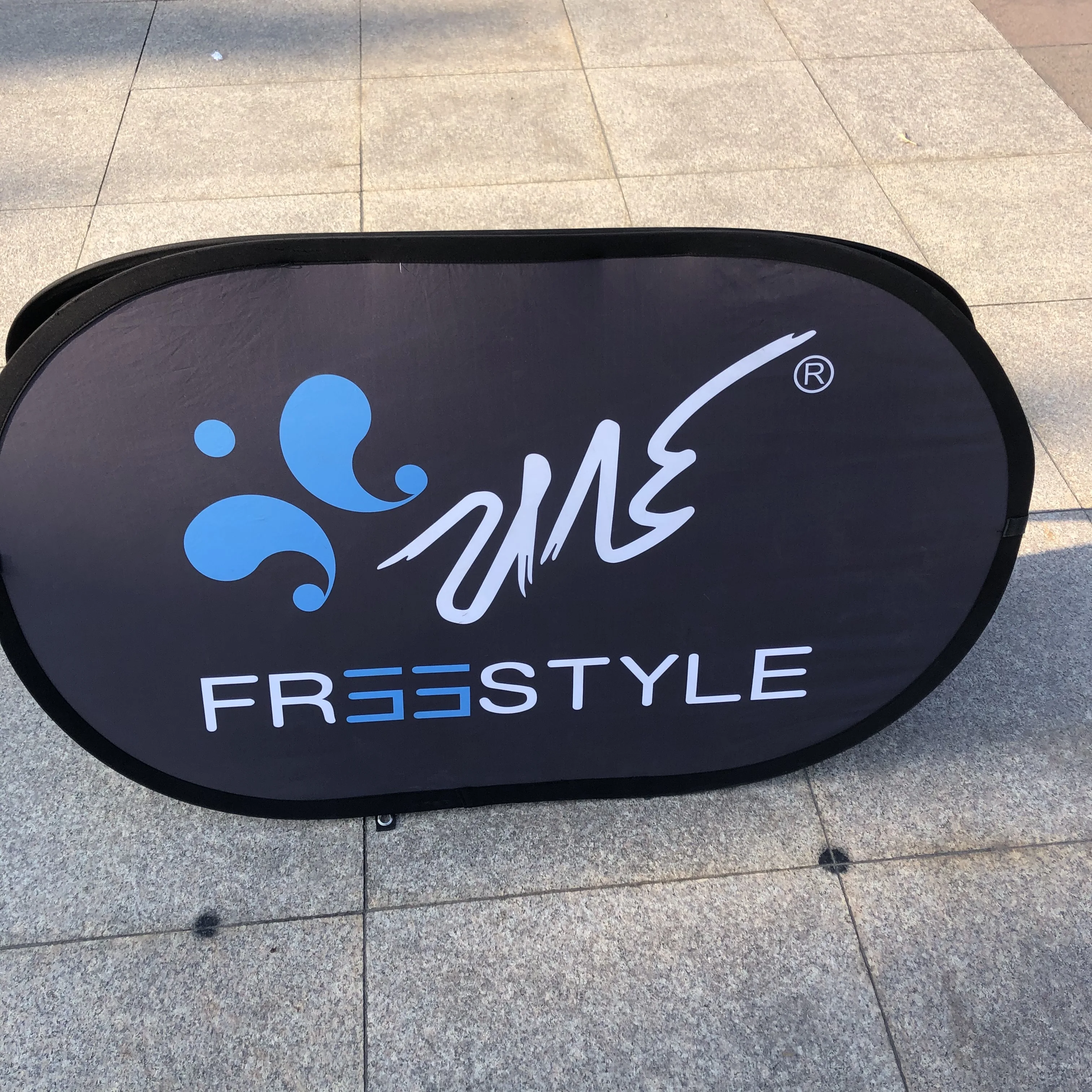Custom Large Folding A frame pop up display banners