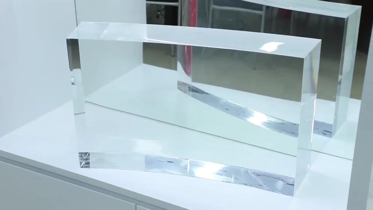 Grandview 30 Years Non Yellowing Clear One Time Cast  Large Transparent Acrylic Thick Glass Swimming Pool Wall