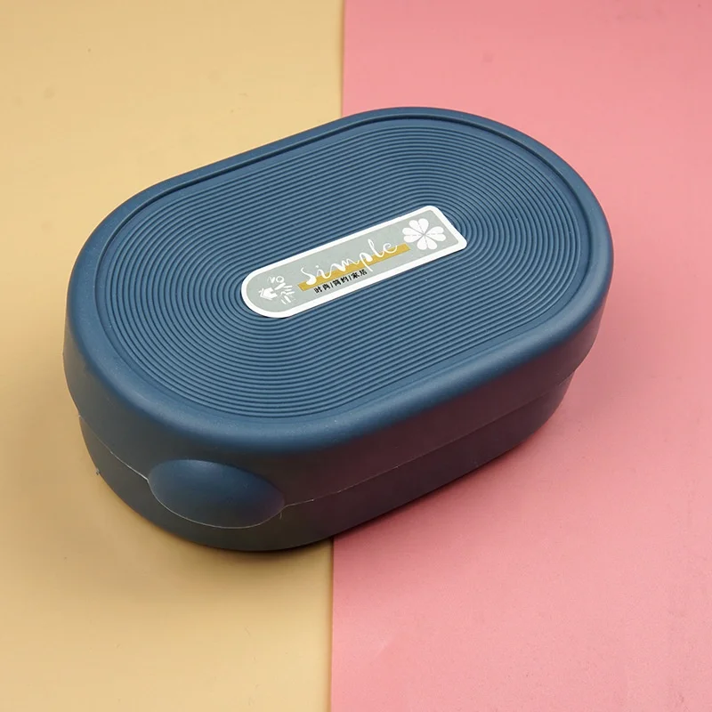 Soap Bar Case Lets Plastic bathroom accessory  Soap Holder with lid Travel Leakproof Soap Box