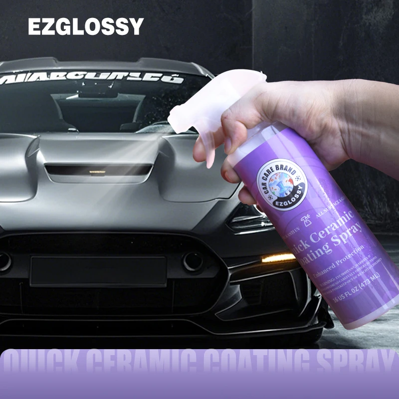 Liquid Wax Spray Coating hydrophobicity Graphene Ceramic Coating Car Surface Nano Spray Liquid Wax High Gloss Plating Coating