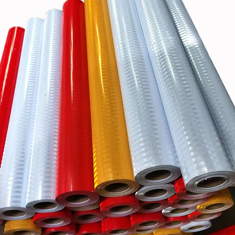 Factory direct sale high quality Traffic safety waring Reflective pvc tape Reflective sticker