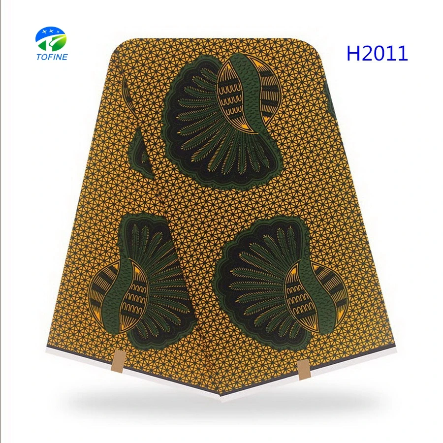  Новейшее поступление ткань Анкары 100% хлопок воск Африканский голландский принты 6 ярдов