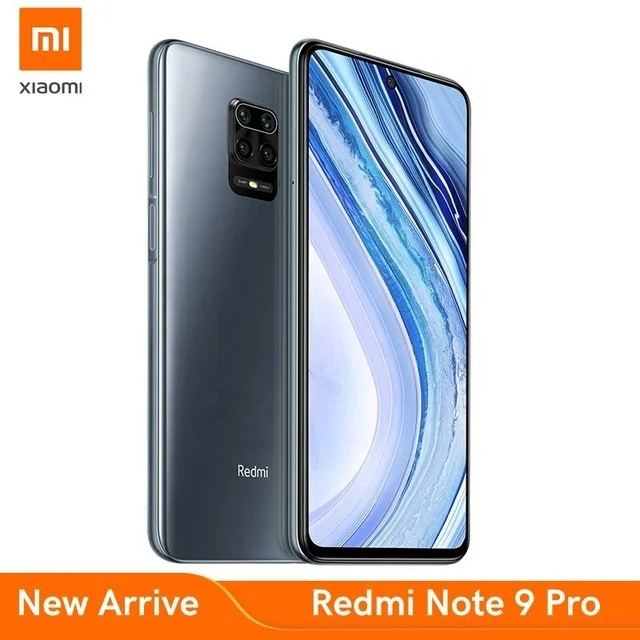 Смартфон Xiaomi Redmi Note 9 Pro глобальная версия 6 ГБ + 128 Гб NFC Snapdragon 720G восемь ядер 5020 мАч 4 камеры 64 мп
