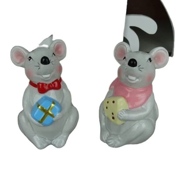 Year of The Rat Mouse Piggy Bank 2020 Chinese New Year Mouse Mascot Doll Piggy Banks Gift for Kids Novelty