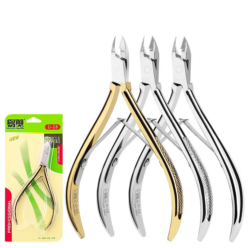 Vietnam Stainless Steel Cuticle Nipper Hard Skin Cutting Manicure Pedicure Scissors Tool