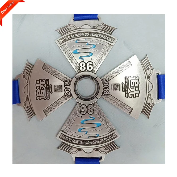 Customized Antique Silver 3D Zinc Alloy Rose Gold Metal 3D Cycling Buying Lanyard Sports Event Medal Ribbon