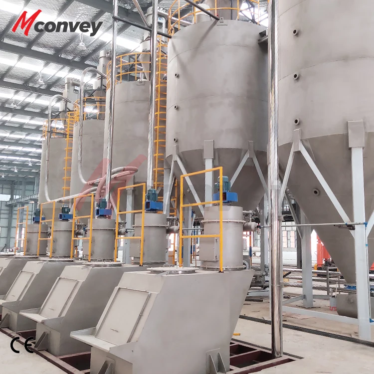 Centralized Pneumatic conveying Vacuum Transfer Feeder Conveyor System for Powder material