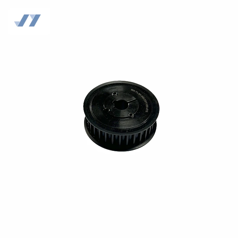 Suppliers OEM CNC Machined Outstanding Performance 8M 30 Teeth C45 Steel Blackening Timing Belt Pulley