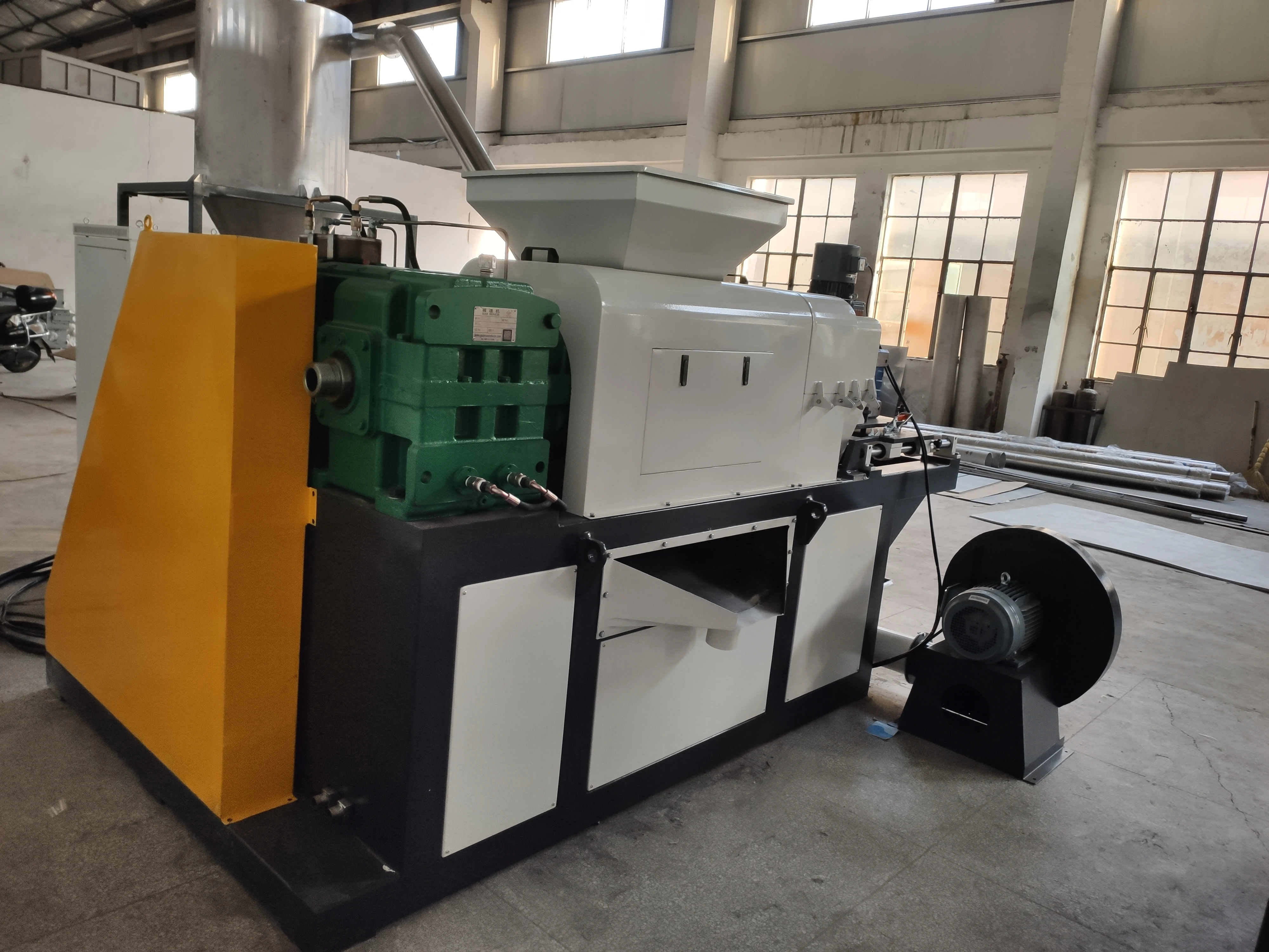 Pe Ldpe Lldpe Film Bag Plastic Squeezer Drying Granules Making  Squeezing Drying Machine Machine