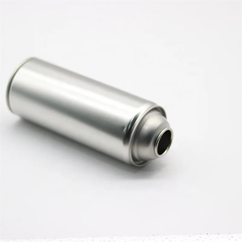 Custom  printing small empty refillable aluminum aerosol spray bottle tin cans