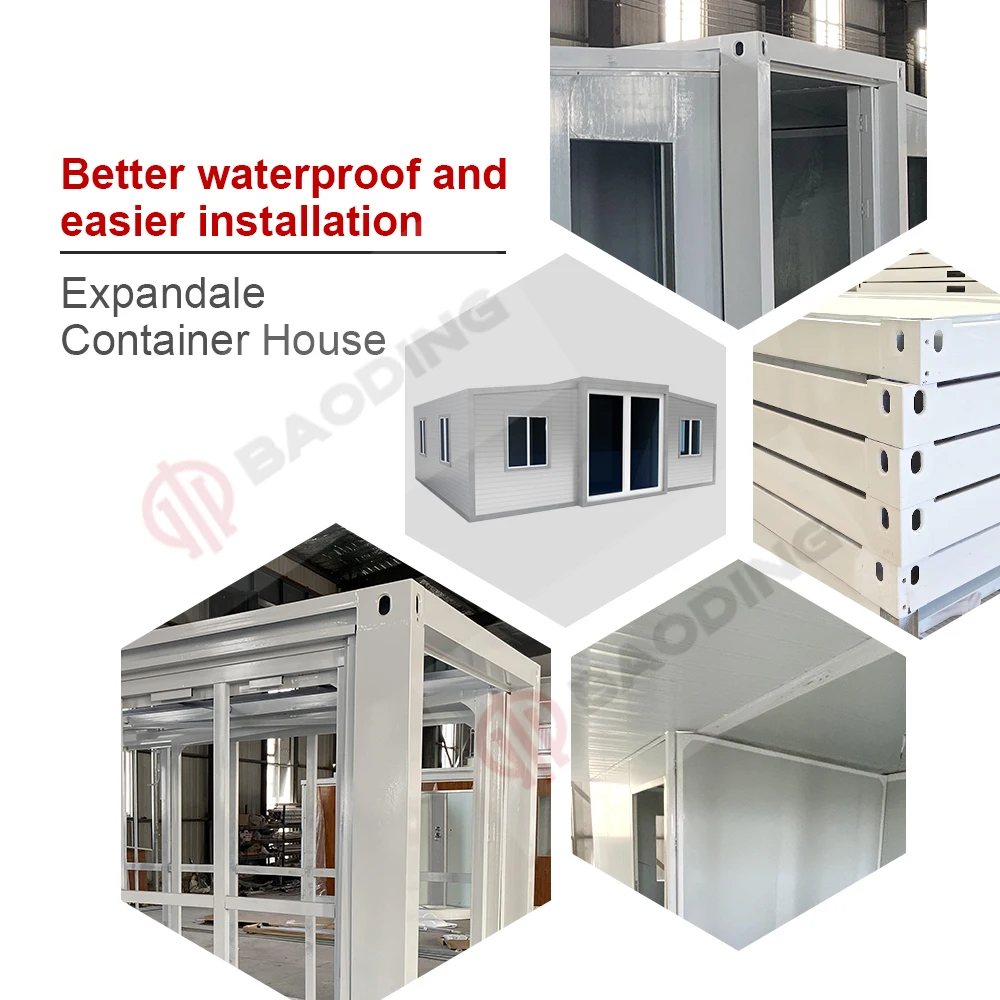 Double Combine Canada Standard Casas Prefabricadas China 4 Bed Room Container Home Modular Prefabricated Houses for Sale