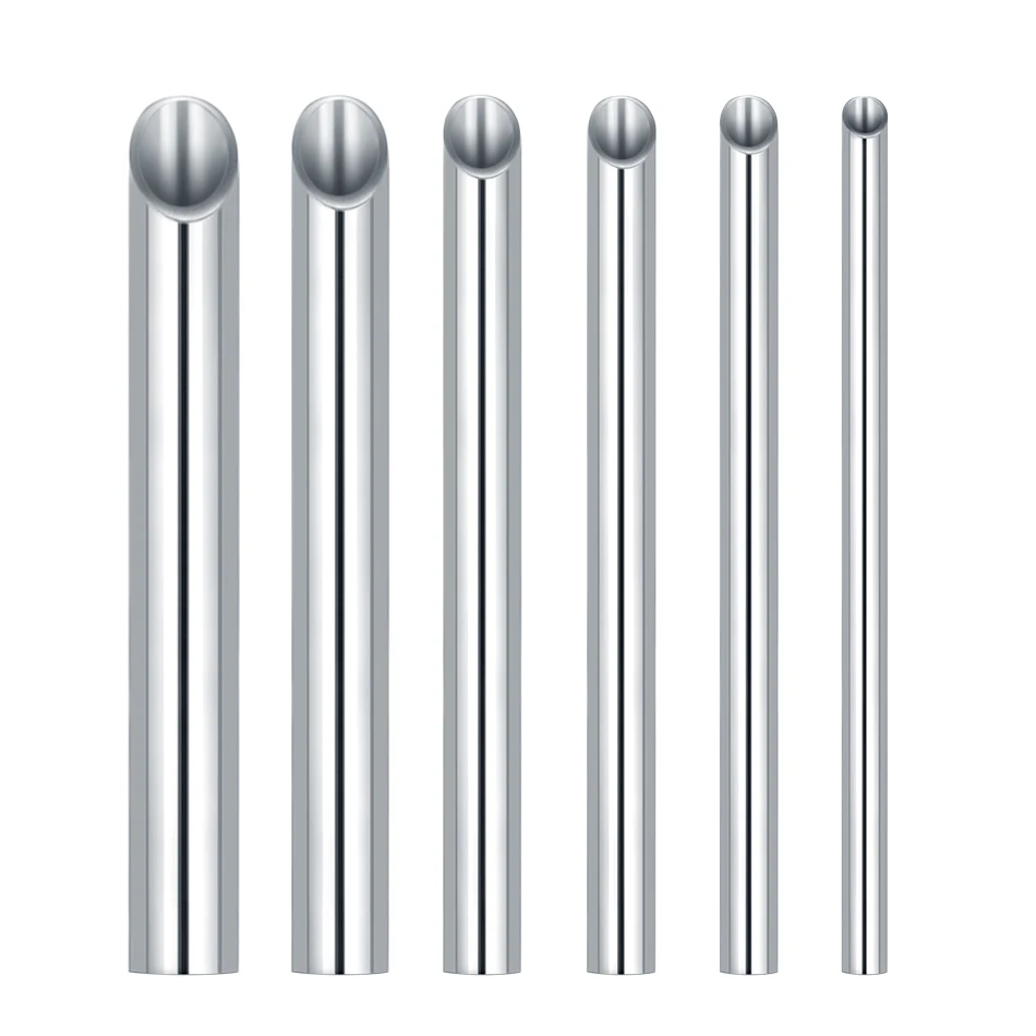 3/4/5/6/8/9mm Surgical Steel Piercing Needle Receiving Tube Piercing Holding Tools Body Jewelry Receiver Holder