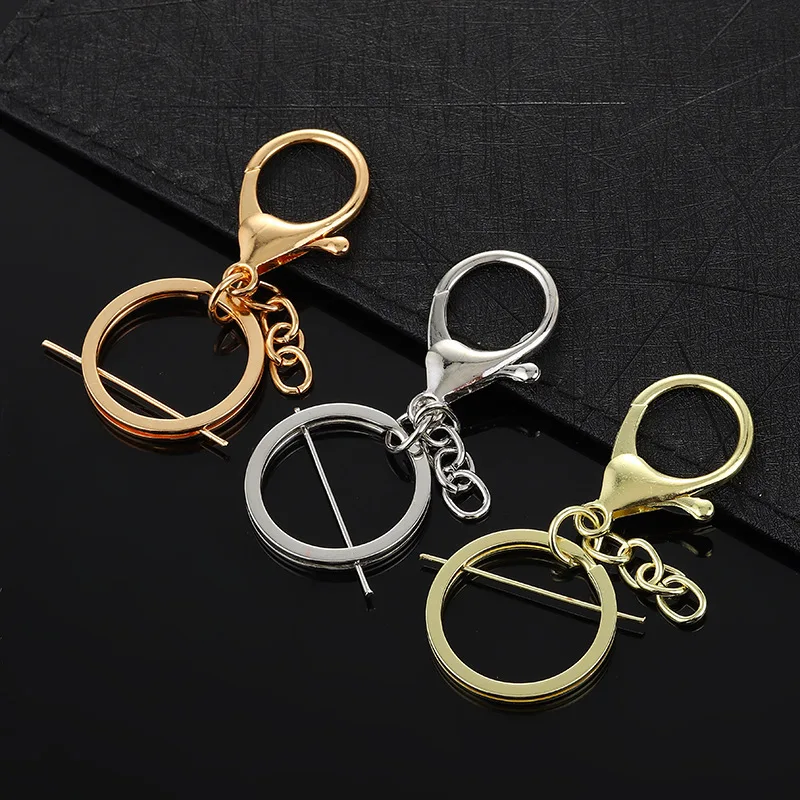 33mm*70mm Key Chain Metal Lobster Clasp Hook Key Chains Key Ring Chain for Bag Toys Accessories