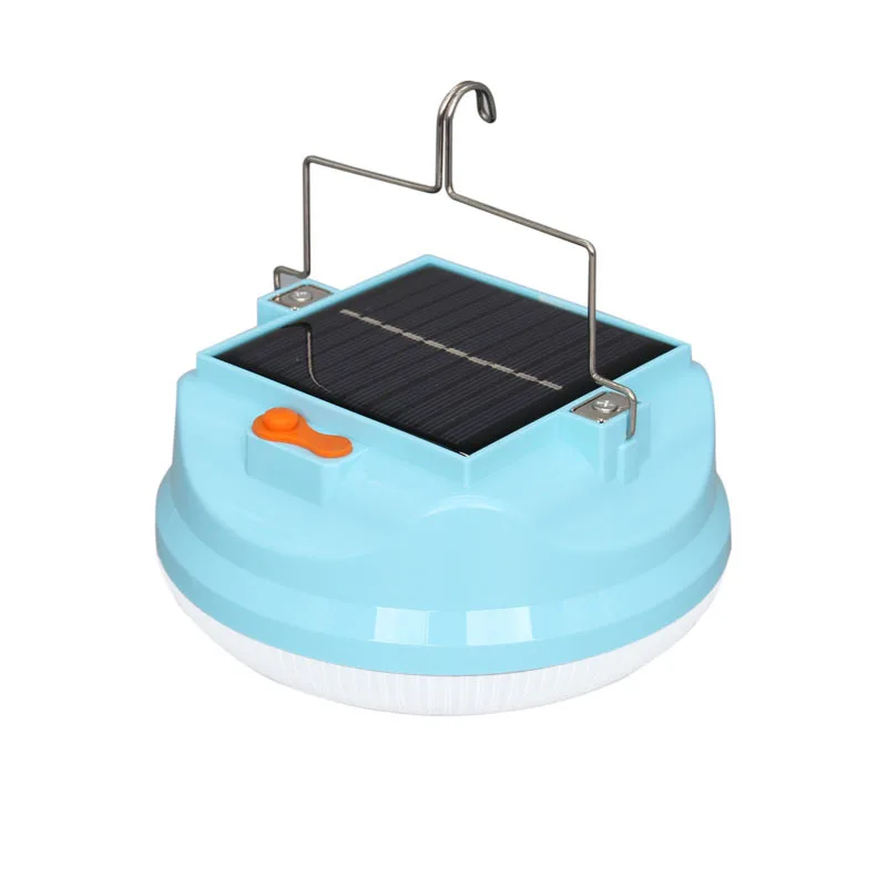 2400mAh/ 3600 mAh/4800 mAh capactity battery solar  lamp rechargeable outdoor emergency led bulb light for camping