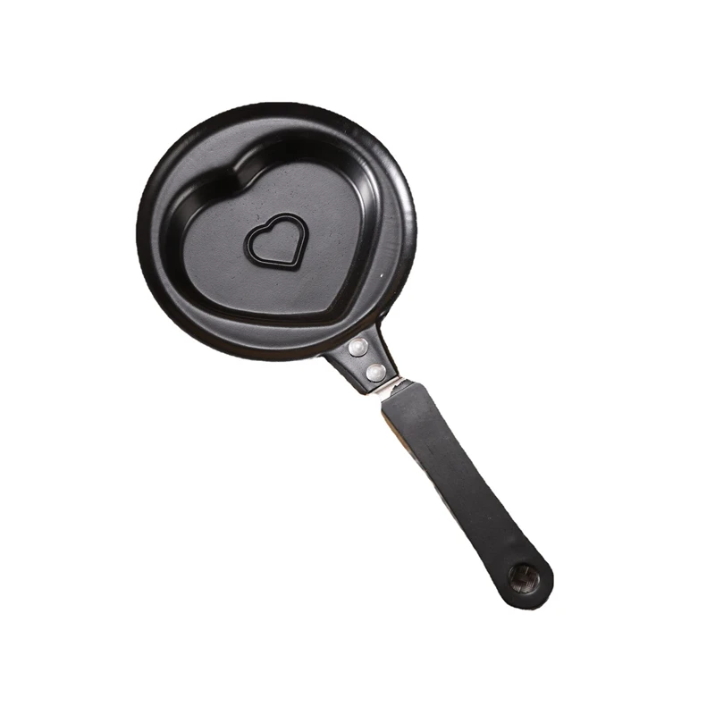 Cartoon Pattern Mini Egg Frying Pan Creative Breakfast Frying Pan Non-stick Frying Pan