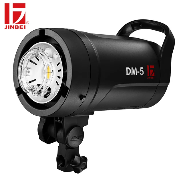 JINBEI DM-5 500Ws портативная студийная вспышка компактный стробоскопический источник света для фотосъемки свет GN72 осветительная головка 110V 220V беспроводной пульт дистанционного