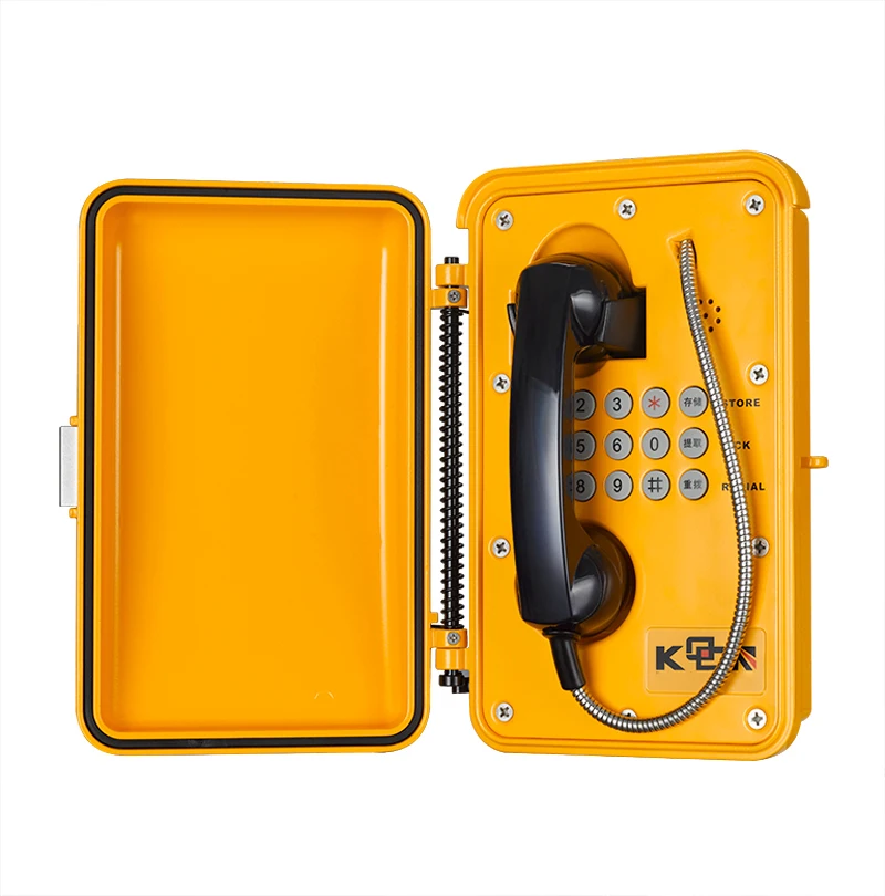  Открытый Всепогодный телефон KNTECH промышленный VoIP система IP66 67 водонепроницаемый
