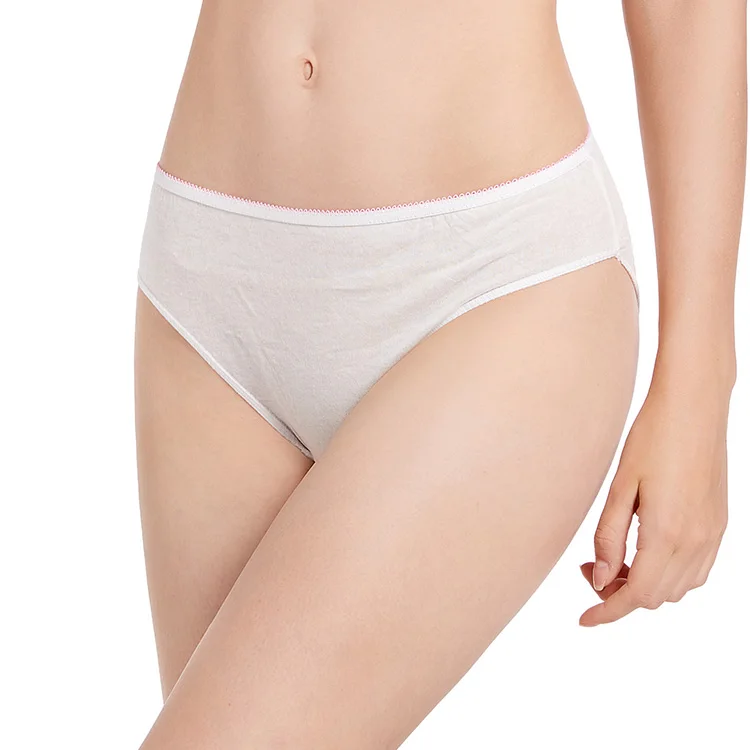 Custom Design Manufacturer Girls Wearing 100% Disposable Menstruation Absorbent Panties For Spa