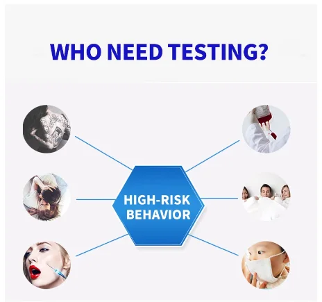 HIV venereal disease Test Strip Plaster Blood Test Strip Tool Medical Sexually Transmitted Diseases Hepatitis Test Strips