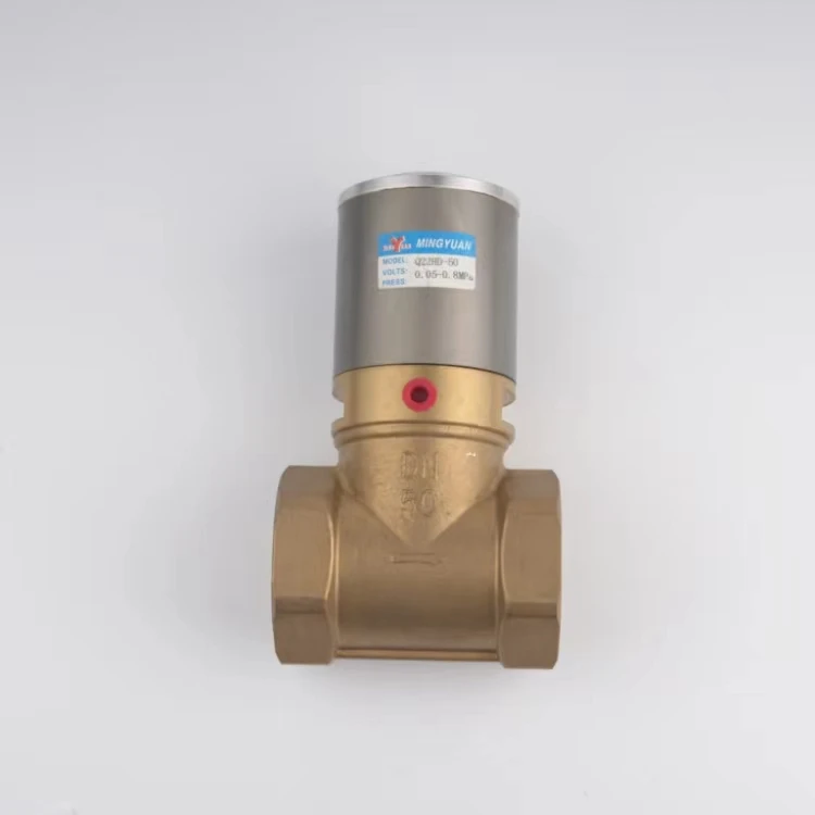 Factory Direct Q22HD-25 Pneumatic Air Control Valve Brass Body High-Temperature Water Piston Control Valve OEM General