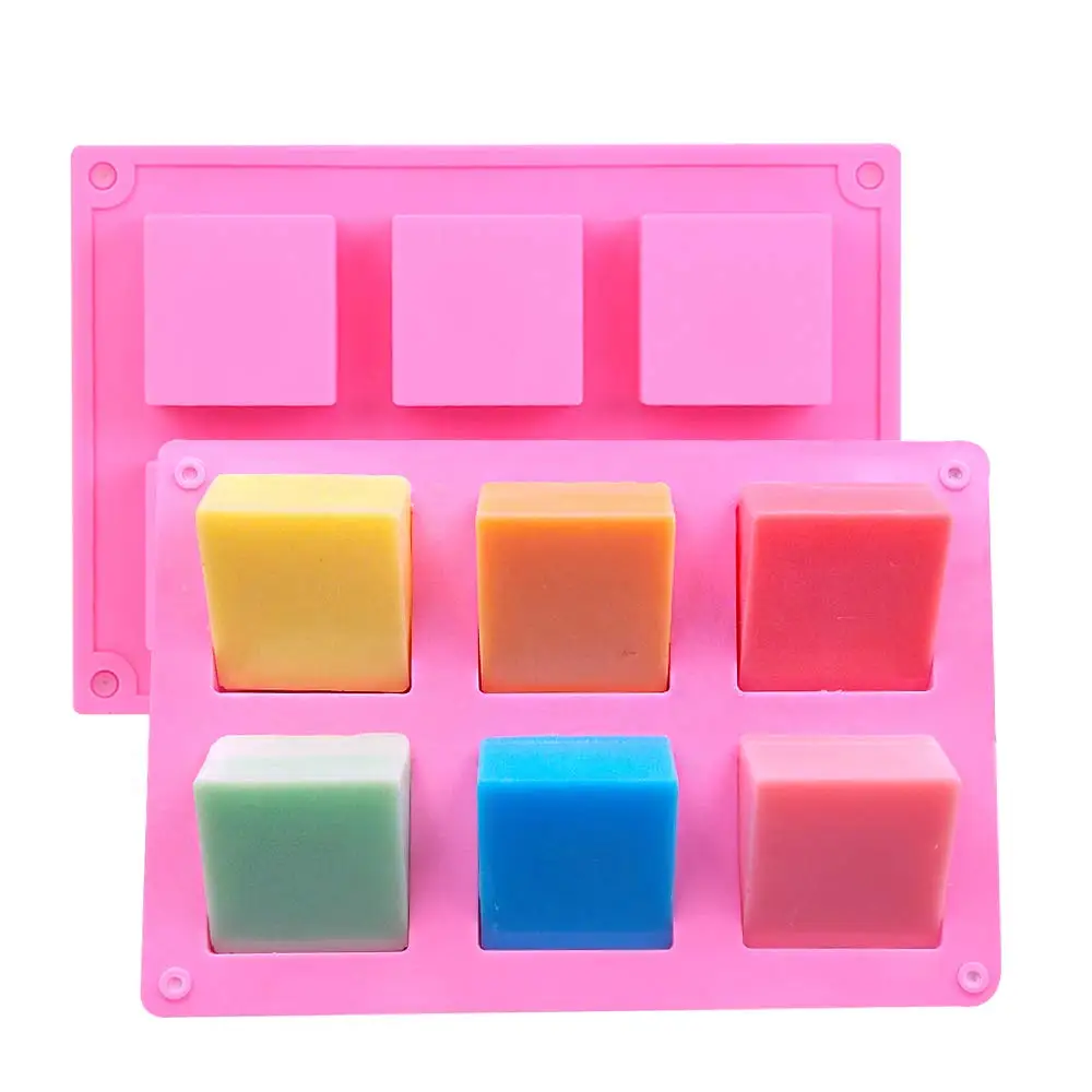 High Quality Custom Silicon Form Shape Baking Soap Mold Silicone Mold for Soaps