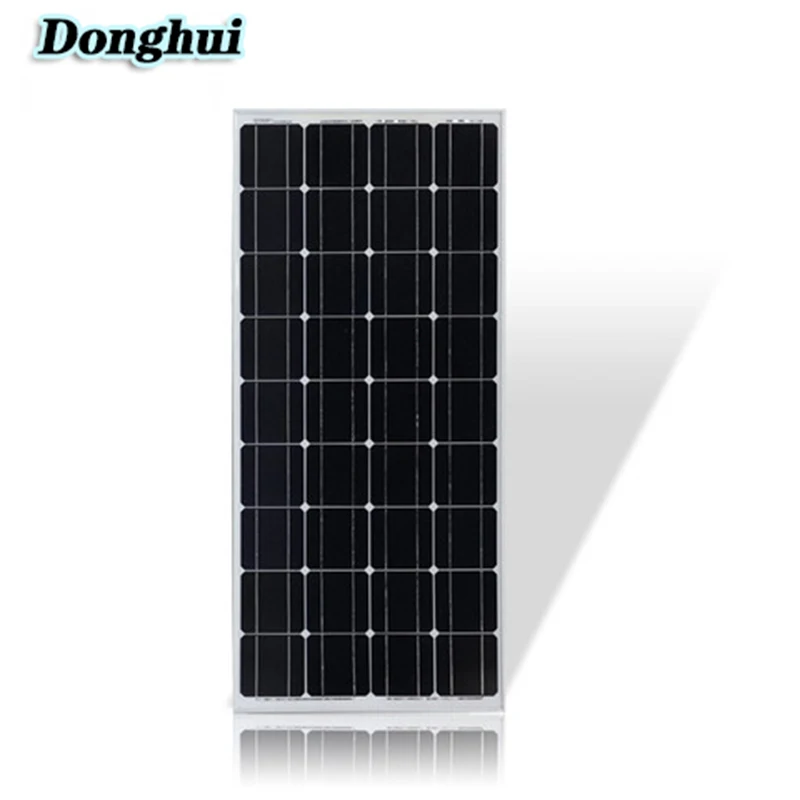 Yiwu Donghui solar panel 10W 20W 30W 50W 100W 150W  monocrystal silicon customizable special use for small power street lamps