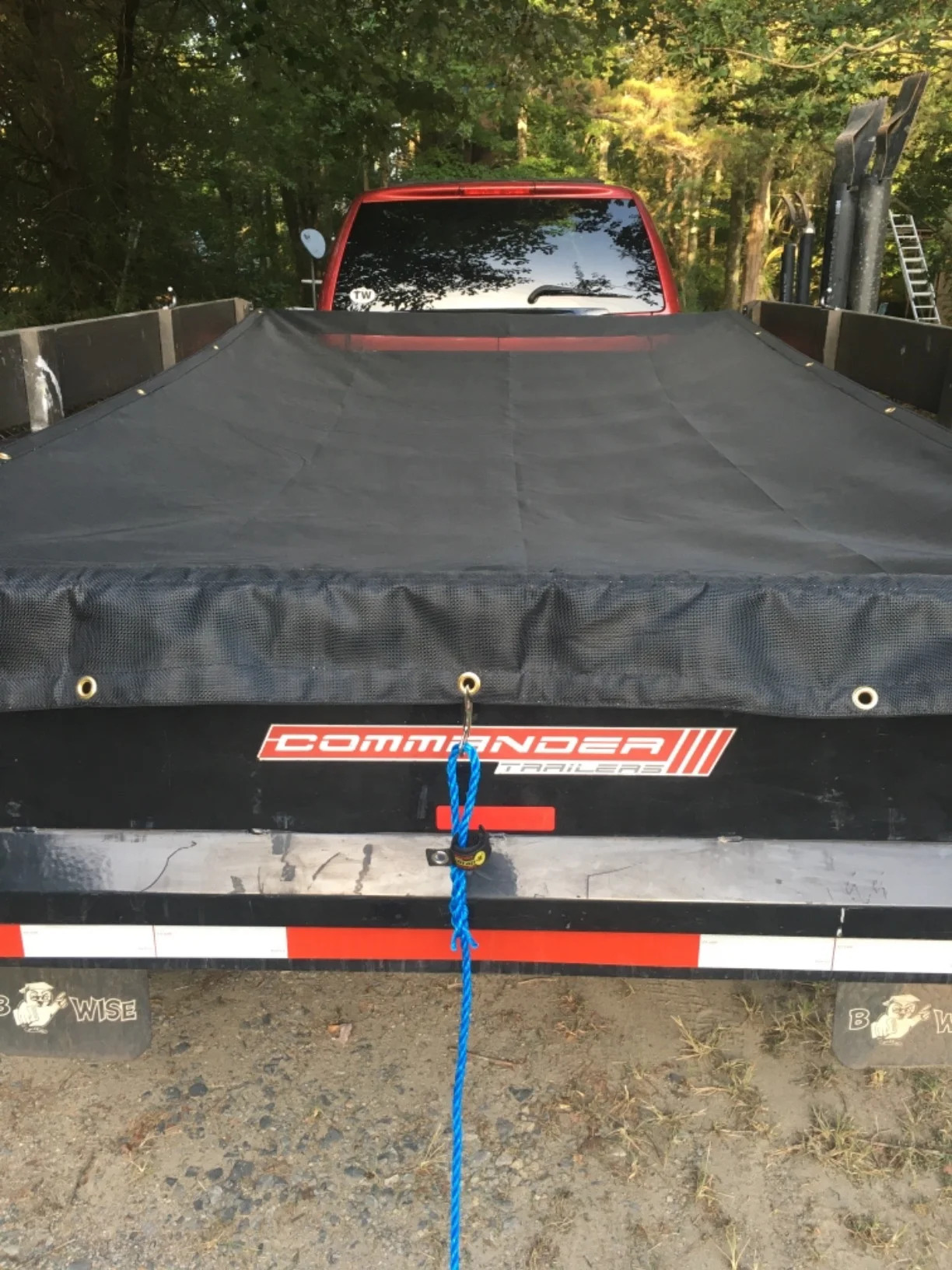 Manual Pull Hand Crank Hexagon Axle Dump Truck and Trailer Tarp Kit