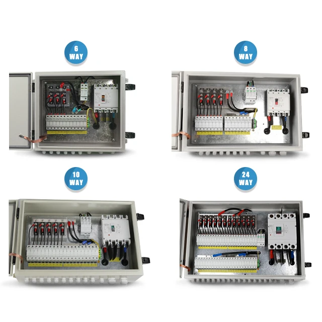 USFULL PV Combiner Box IP66 CE/IEC Solar Cabinet 18ways with 15A fuse 1000Volt