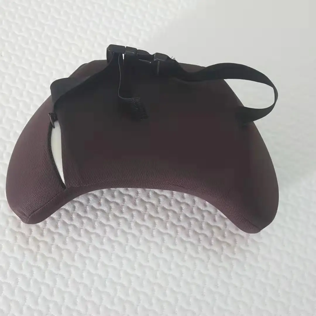 Fashion Design Adjustable Fixing Buckle Car Seat Neck Pillow Memory Foam Pillow