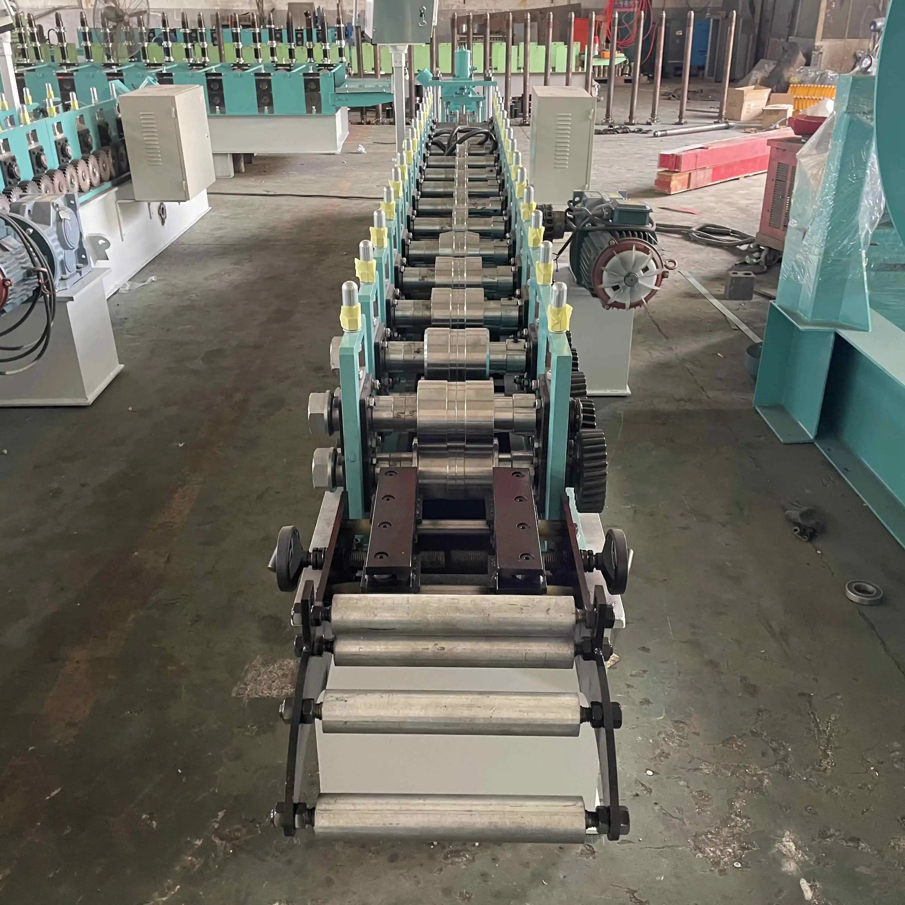 High Speed Cold Formed Steel Stud Track Making Light Gauge Steel Framing Machine