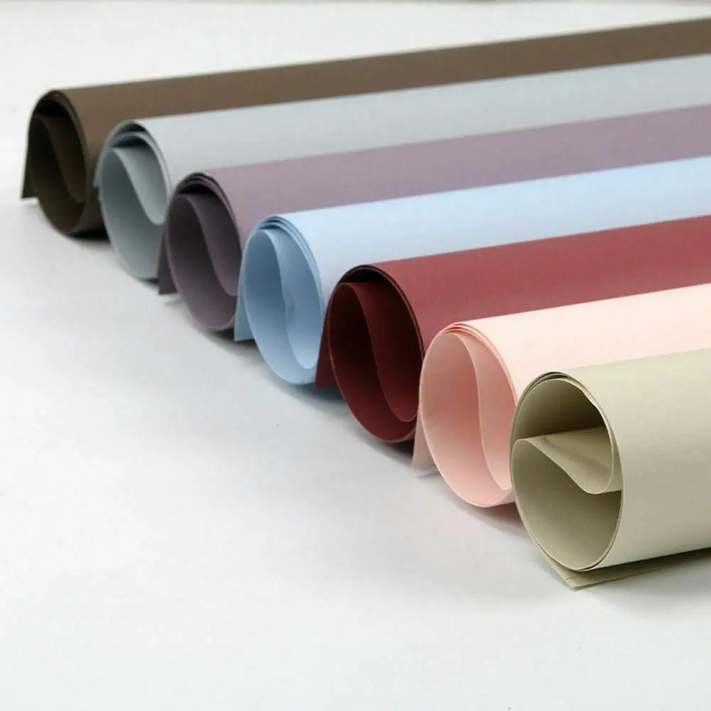 New Design Floral Bouquet Packaging Korean Style Matte Flower Paper