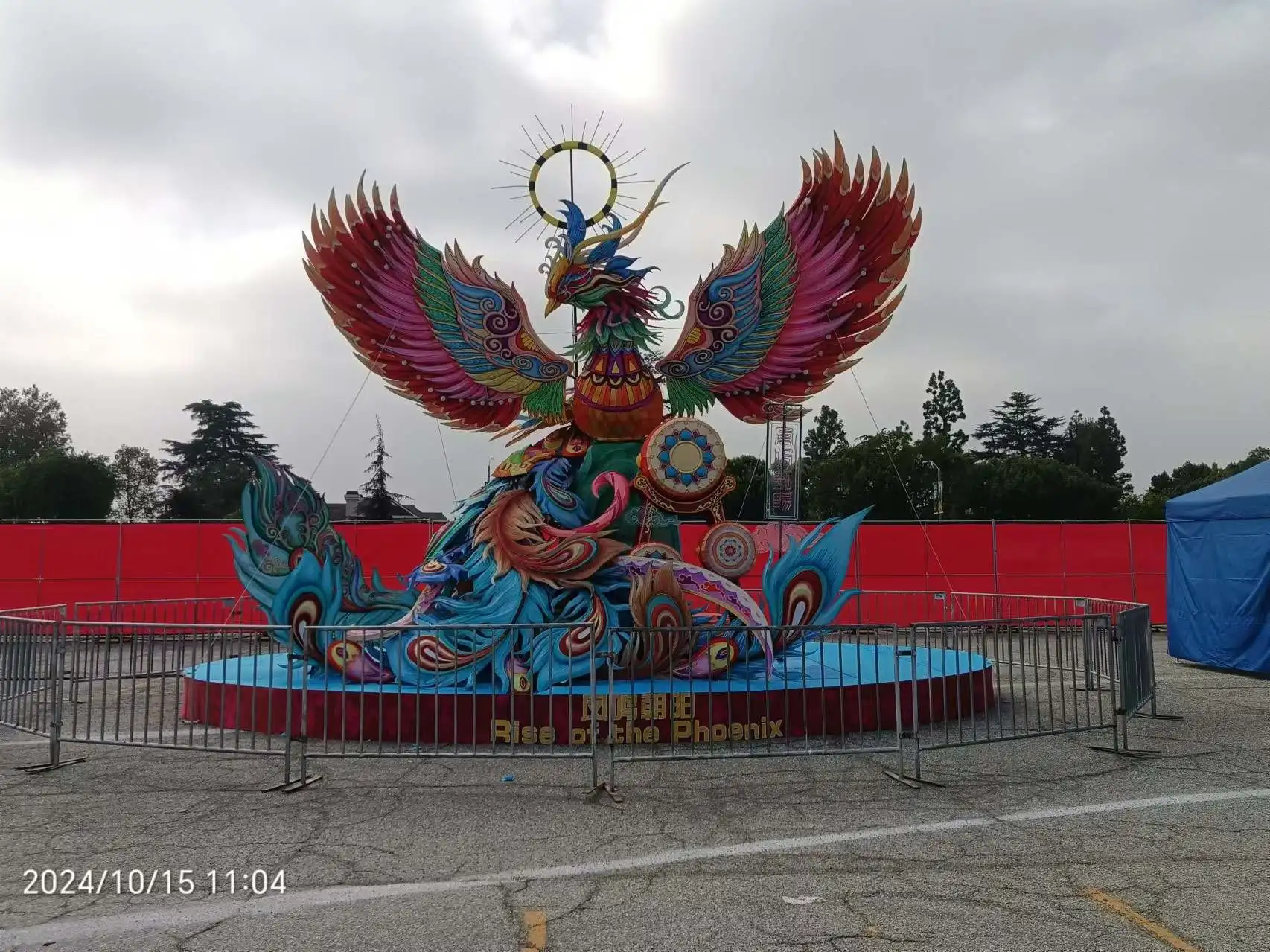 new year Lantern decorative Festival Show giant flying paper lanterns Waterproof animal Chinese chinese silk lantern