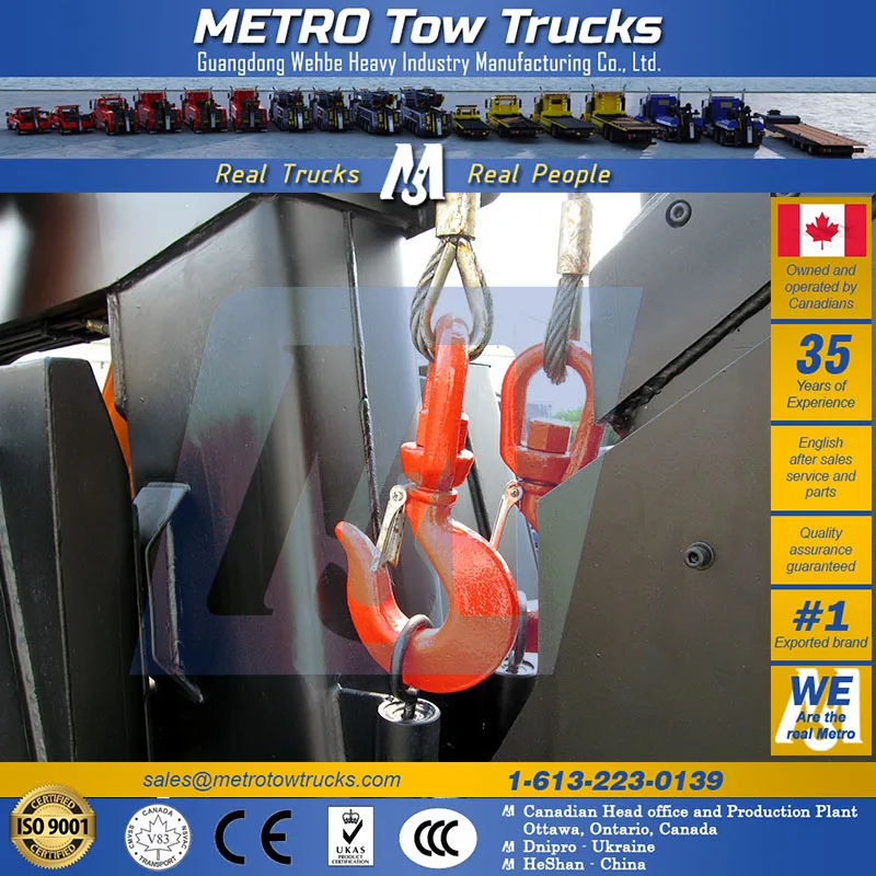 Метро INT-35 буксировочный трос грузовики эвакуатор 35 тонн стрела двойная лебедка три оси грузовик грузовой автомобиль тягач аварийная машина на продажу
