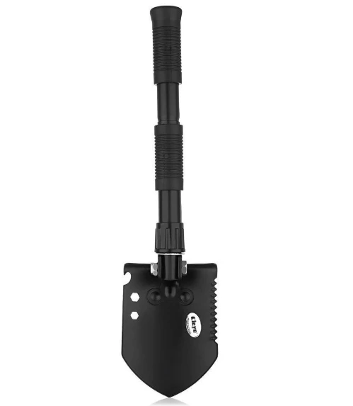 Multifunctional engineer shovel life shovel thickened double handle shovel