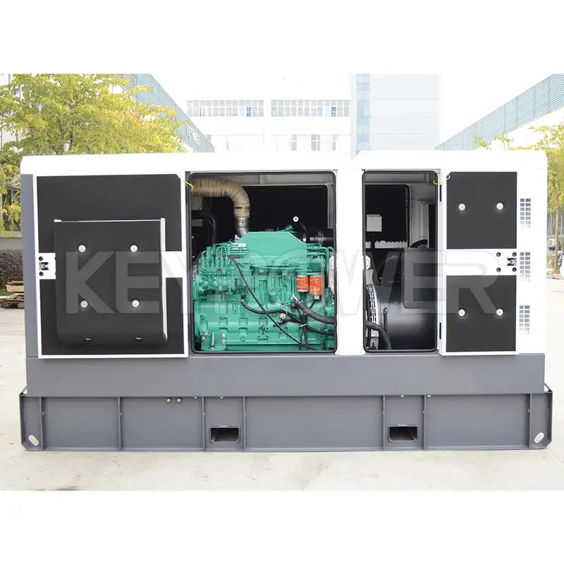 KEYPOWER 4BTA3.9-G11 Rental Type Atlas Canopy Super Silent 80 kVA genset