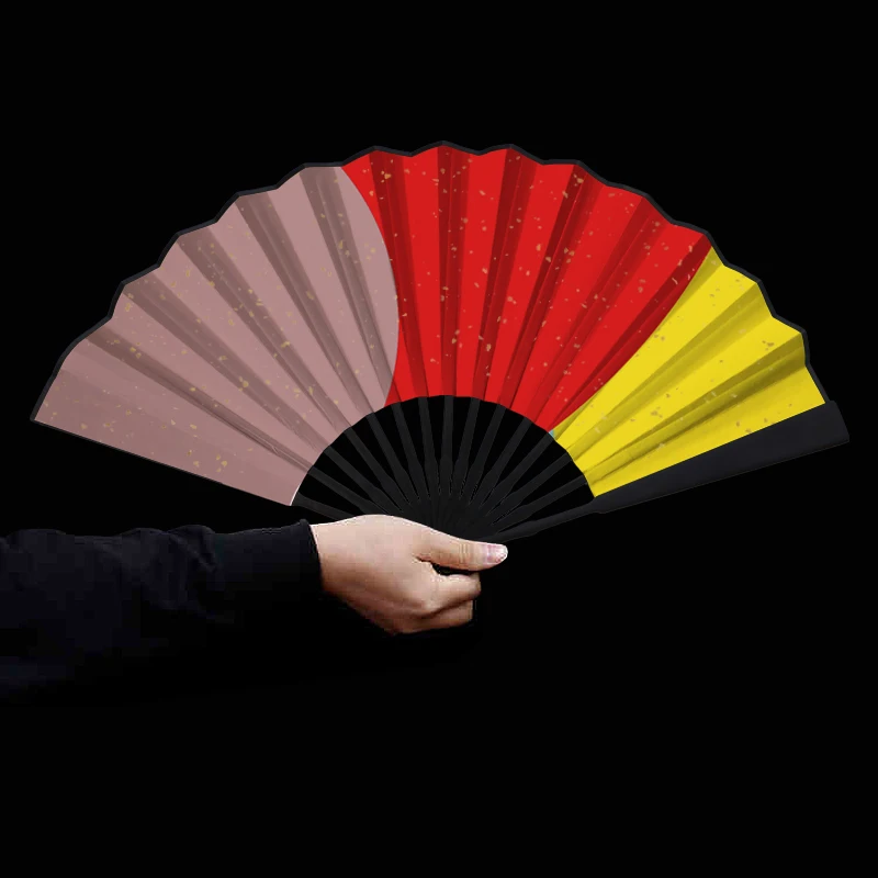 China Professional Manufacture Natural Handmade Large Bamboo Folded Fan