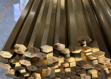 China Manufacturer Round Shape Brazing Hexagonal Brass Rod for Industry