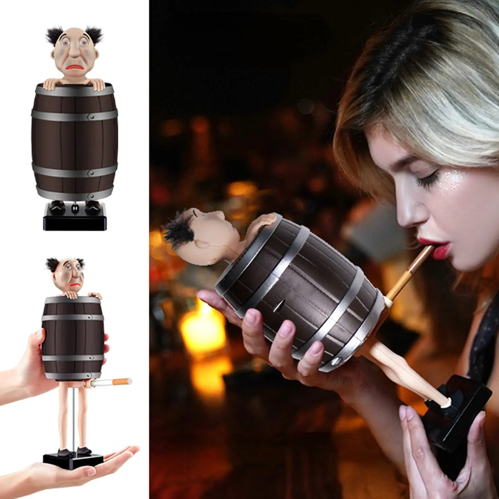 Fancy Cigarette Case Creative Spoof Sigrate Box Funny Cigarette Holder