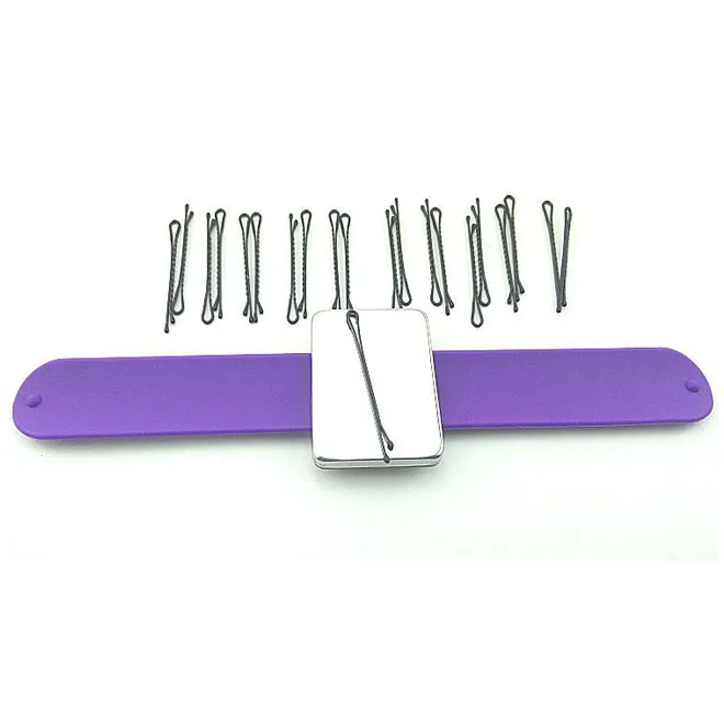 Hot Sale Salon Hair Accessories Magnetic Bracelet Wrist Band Strap Belt Hair Clip Holder Barber Hairdressing Styling Tools