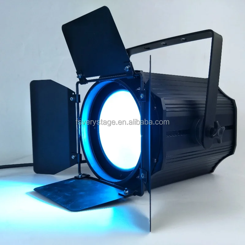 DMX512 Aluminum COB200W RGBWA 5in1 Led Cob Blinder Light for Stage Theater Church Studio