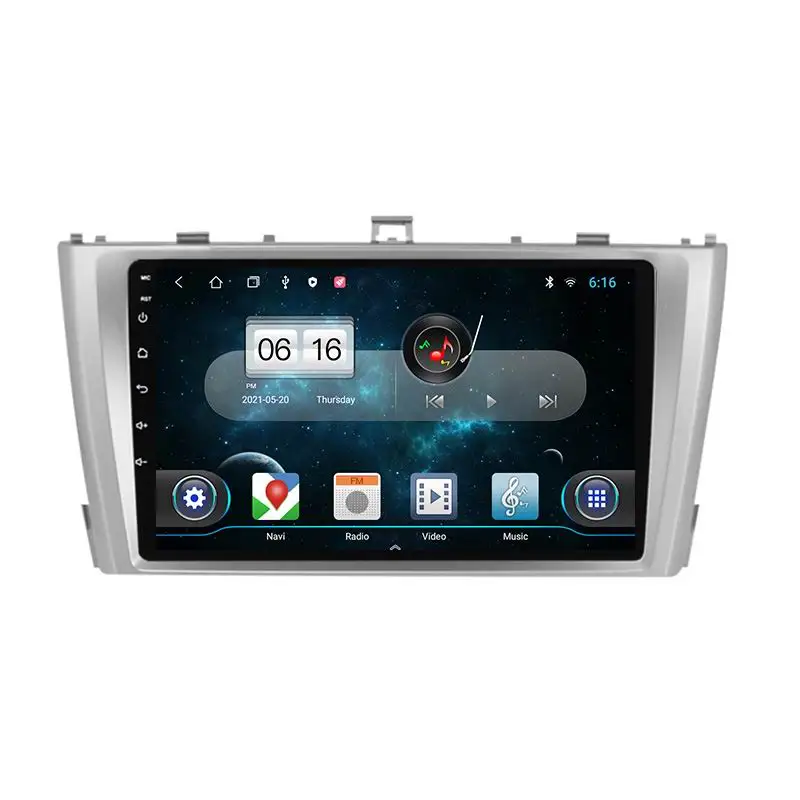 9 дюймов 2din android для Toyota Avensis T250 2003 - 2009 автомобильное радио Carplay мультимедийный плеер навигация GPS сенсорный экран авто