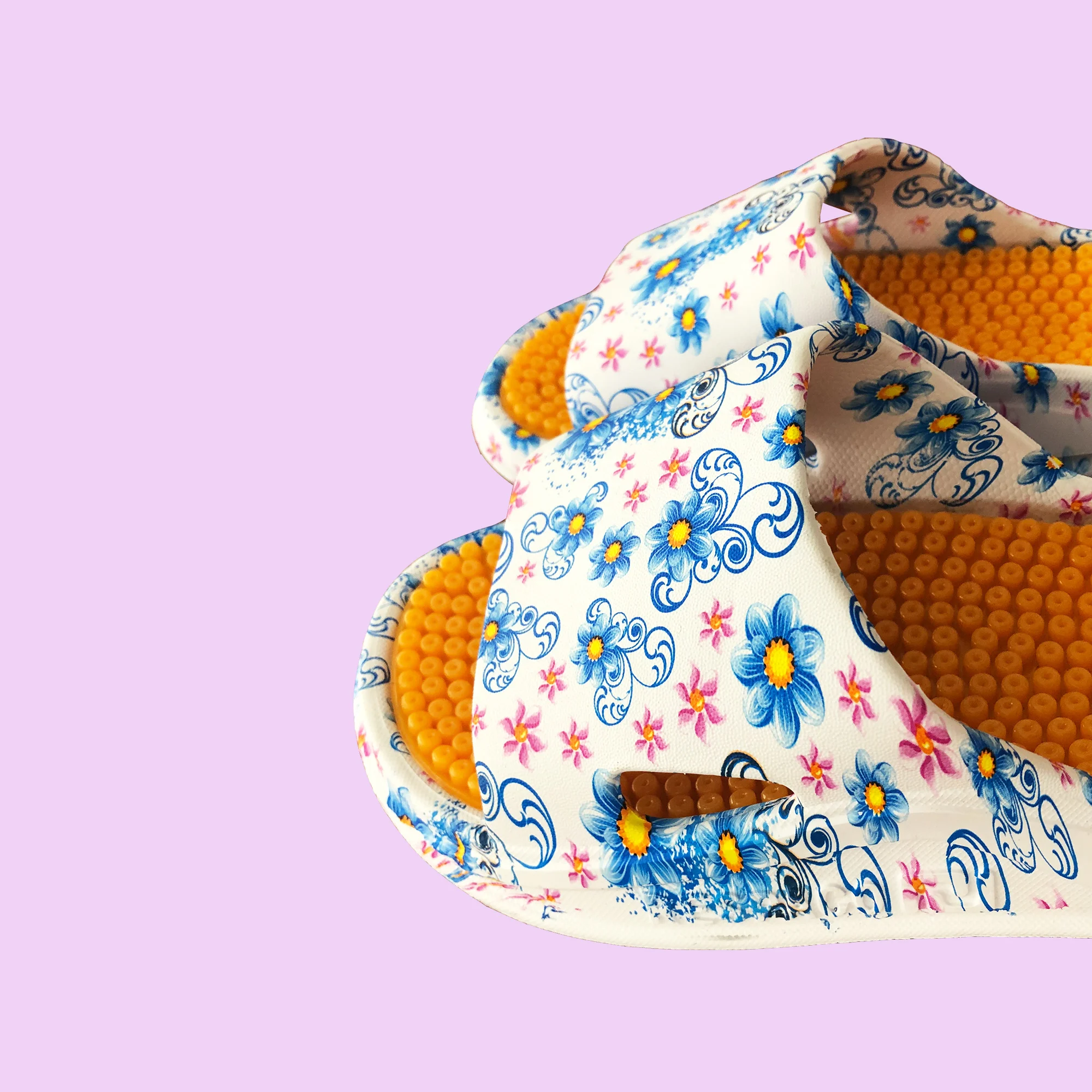 latest design girls slippers slippers plastic sandals insole arch plastic custom