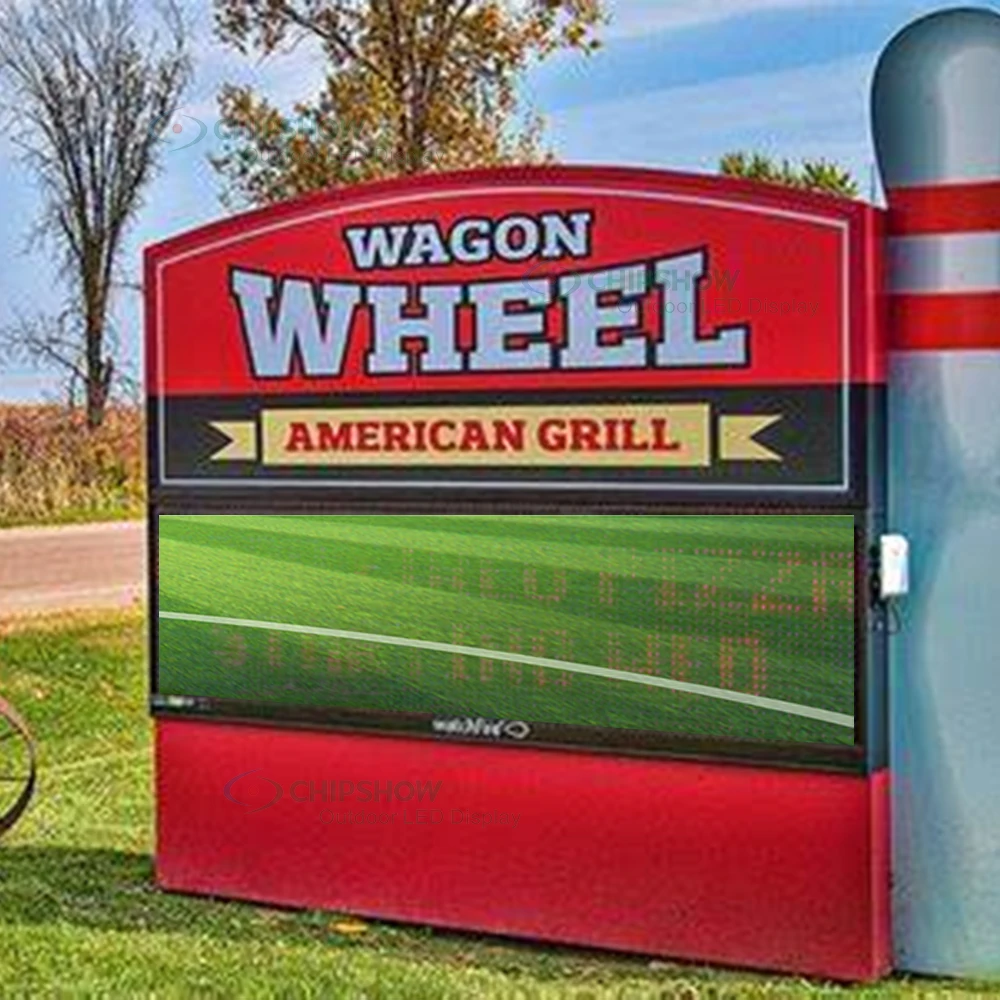 California warehouse outdoor P6.67 Waterproof Full Color advertising led video wall mount panels  billboard