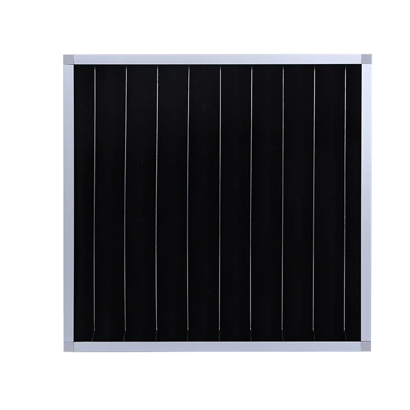 Industrial G4 Primary Air Filter Keel Frame Activated Carbon Panel Dust Filter for Construction and Manufacturing Industries